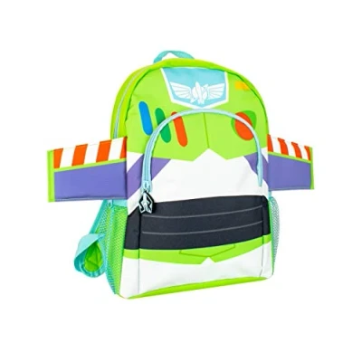 Obrázek Disney Dětský batoh Toy Story Buzz Lightyear, zelený, jednotná velikost, batoh, pro děti, univerzální pas, Zelená,