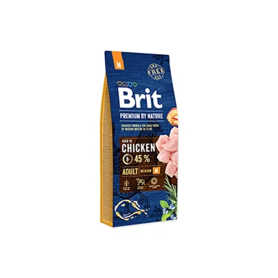 Obrázek BRIT Premium by Nature Adult (M) 15kg