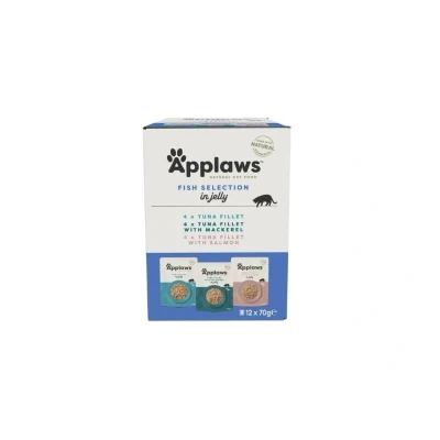 Obrázek Kapsička APPLAWS Cat Jelly Multipack Fish Selection 12x70g
