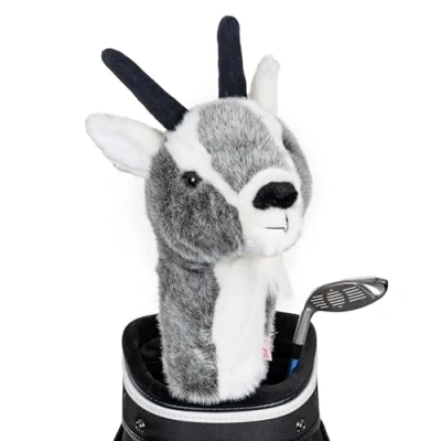 Obrázek Daphne&#039;s Headcovers Goat Golfschlägerhaube, grau