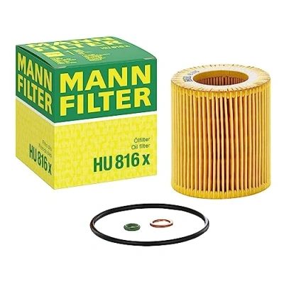 Obrázek MANN FILTER HU 816 X olejový filtr sada olejových filtrů s těsněním / sadou těsnění pro osobní automobil