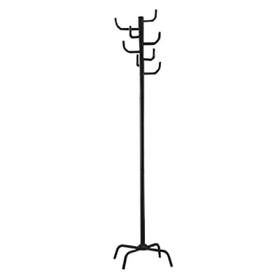 Obrázek HAKU Möbel Stojan na šaty černý, kov rozměry: V 180 cm x Ø 37 cm, styl: moderní