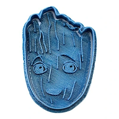 Obrázek Cuticuter Groot Baby Face Hüter der Galaxie Ausstechform, Blau, 8 x 7 1.5 cm
