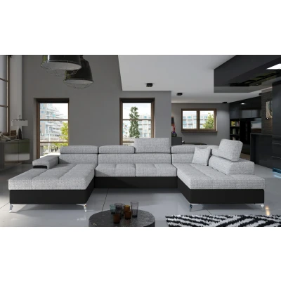 Obrázek Eduardo sedací souprava Materiál / Dekor: Berlin 01, Ekokůže Soft 11, Orientace: Pravá