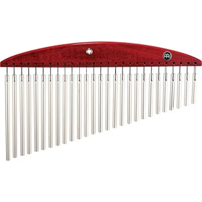 Obrázek Meinl Percussion Headliner Series Chime malý hudební nástroj s 27 zvukovými tyčemi 1řadý dřevo a hliník, červená stříbrná (HCH1R)