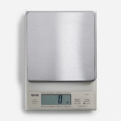 Obrázek Tanita KD321SV33 kuchyňská váha 3 kg s jemným dělením 0,1 g
