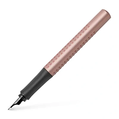 Obrázek Faber Castell 140967 plnicí pero Grip Edition, šířka M, růžová měď, 1 kus