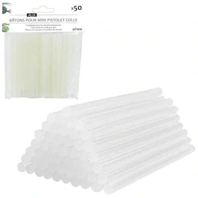 Obrázek Klebestift, transparent, 50 Stück