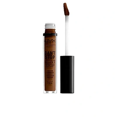 Obrázek NYX Professional Makeup Can&#039;t Stop Won&#039;t Contour Concealer voděodolná tekutá krycí tužka, kašírování a zvýraznění, 3,5 ml, ořech 22,3