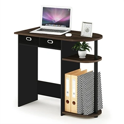 Obrázek Furinno Go Green Home Laptop Notebook Computertisch/Tisch, Columbia Walnuss/Schwarz/Dunkelbraun