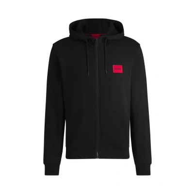 Obrázek HUGO Daple Mikina na zip, Muži, Velikost: Small, Black