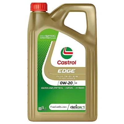 Obrázek Castrol EDGE 0W 20 C5 motorový olej, 5 l, hnědý