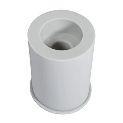 Obrázek Rayher Silikonová odlévací forma svícen, výška 71 mm, 52 mm ø, pro tyčové svíčky a čajové svíčky, k vylévání kreativním betonem, druh pryskyřice, rasin prášek, 36124000, šedý