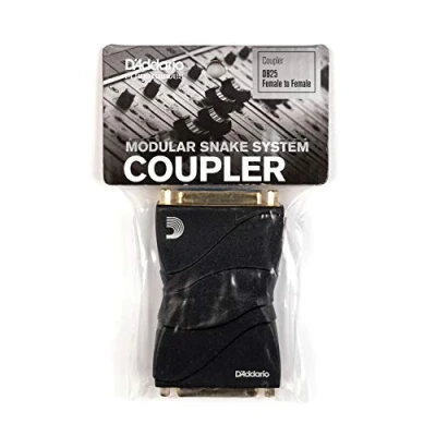 Obrázek Planet Waves PW DB25FC 01 Modular Snkae System Female Coupler černý