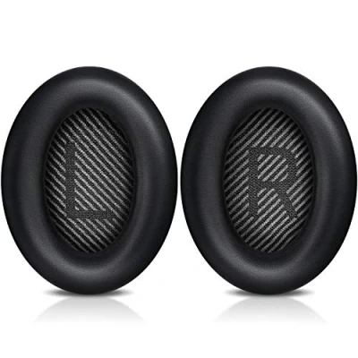 Obrázek Bingle Ersatz Orpolster für Bose QC35 Serie, Premium Ersatzpolster QuietComfort 35 (QC35) Kopfhörer, Over Ear Kopfhörer QuietComfort35 und II (QC35 II)