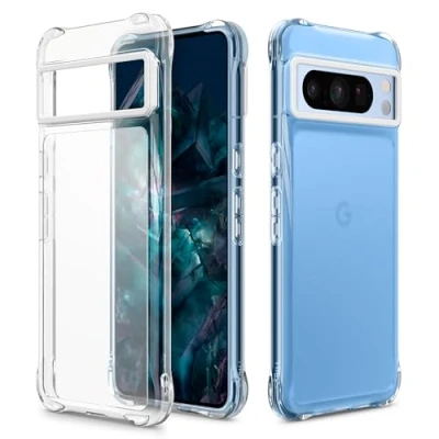 Obrázek CYRILL Pouzdro Spigen UltraSheer [bez prachu] kompatibilní s Google Pixel 8 Pro (2023) Matte Clear