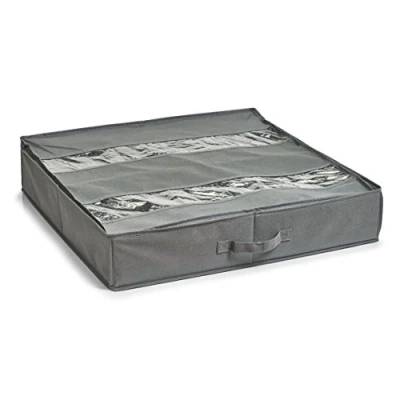 Obrázek Zeller 14610 box na boty, flexibilní, vlies, látka, cca 60 x 13 cm, šedá