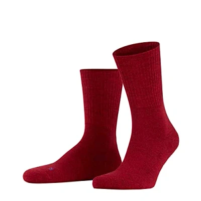 Obrázek FALKE Unisex Walkie Light trekingové ponožky vlna černá bílá mnoho dalších barev zesílené turistické bez vzoru, lehké polstrování, dlouhé teplé outdoorové na ven 1 pár, Červená (Scarlet 8280)