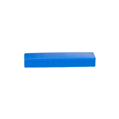 Obrázek MAUL magnety MAULsolid 54 x 19 mm (10 kusů) Mini z plastu s vysokou přilnavostí silné na bílou tabuli a magnetickou ideální do kanceláře, domácí kanceláře dílny modré