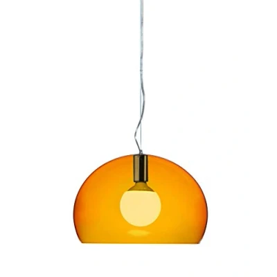 Obrázek Kartell Small Fl/Y, závěsná lampa, pomerančové záhyby