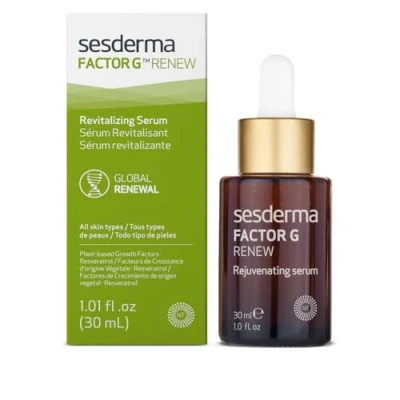Obrázek Sesderma Factor G Renew Lipozomální sérum regenerační 7 růstových faktorů hladší, objemnější pokožka na obličej zvlhčený zvýšená pružnost 30 ml