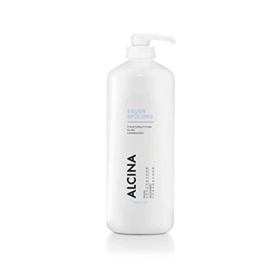 Obrázek ALCINA Kyselé oplachování 1 x 1250 ml vyhlazuje a posiluje strukturu vlasů, dodává lesk lepší rozčesávání