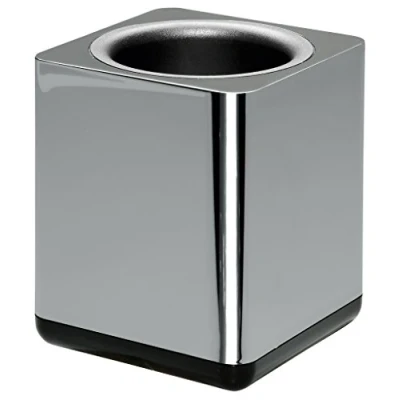 Obrázek HAN Kufr na tužky i Line CHROME, elegantní, stylový držák s vysokým leskem, pro moderní psací stůl, kancelářskou organizaci, 27653 88, chrom