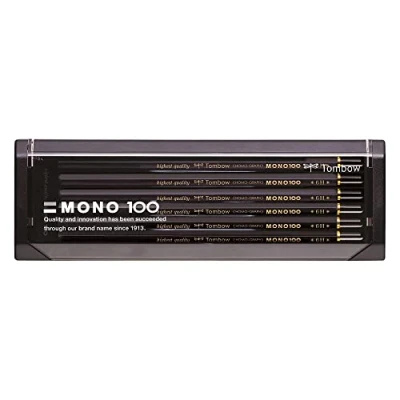 Obrázek Tombow Mono 100 6H tužka 100, stupeň tvrdosti 6H, sada 12 ks