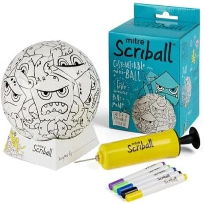 Obrázek Mitre Dětský scriball Personalizovatelný mini fotbalový míč se sortimentem značek, Zultz, jedna velikost