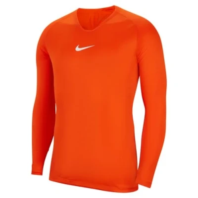 Obrázek Nike Pánský Park First Layer Top Thermal Long Sleeve, oranžový, S