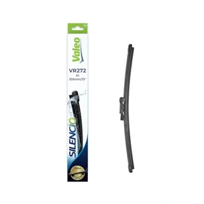 Obrázek VALEO Silencio Wischer VR272 Hohe Leistung, hervorragende Rundumsicht, einfache Montage Original Flachblatt 335mm Hinten Beinhaltet: 1 Wischblatt 574580