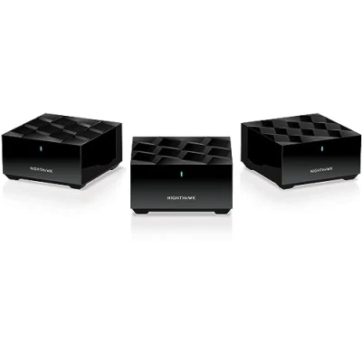 Obrázek NETGEAR WiFi 6 Mesh (MK73S) Dual Band System pokrytí 400 m² rychlosti až 3 Gbit/s (AX3000)