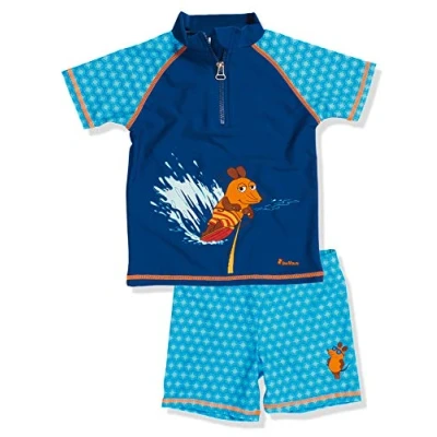 Obrázek Playshoes Unisex dětská UV ochrana koupací sada dvoudílná plavecké šortky oblečení, Myš