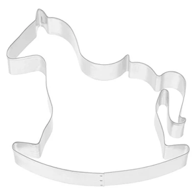 Obrázek Original Kaiser vykrajovátko na cukroví Houpací kůň 13 cm, vánoční sušenky, ušlechtilá ocel, perníky a sušenky