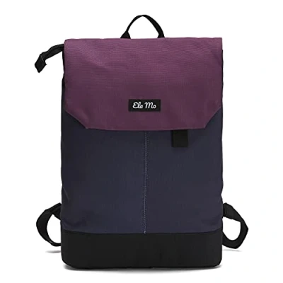 Obrázek Ela Mo Dámský batoh pěkný a promyšlený Daypack Batohy na laptop pro ženy taška proti krádeži do školy, univerzitu, zaměstnání, Červená (berry), jednodenní výlety
