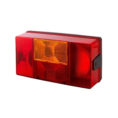 Obrázek HELLA Zadní světlo žárovka přívěsek osvětlení 12V / 24V montáž ECE barva světelných oken: červená/žlutá zástrčka: plochá zástrčka pravá množství: 1 2SD 006 040 161