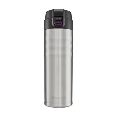 Obrázek Kyocera MB 17F SS (500 ml), FLIP TOP, Edelstahl Thermo Trinkflaschen, Keramik, Kunststoff, 500 milliliters