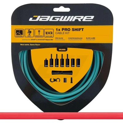 Obrázek Jagwire Pro Shift Kit PCK554 1x řadící sada Shimano Sram délka lanka 2800 mm červená
