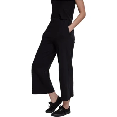 Obrázek Urban Classics Ladies Culotte Teplákové kalhoty, Ženy, Velikost: XL, Black