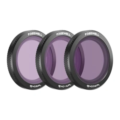 Obrázek Freewell Magnetische Filter für DJI Neo Bright Day 3er Pack ND8/PL, ND16/PL, ND32/PL Hybrid Blendreduzierung und Lichtkontrolle