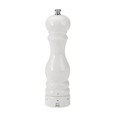 Obrázek Peugeot Paris manuální mlýnek na pepř, nastavení stupně mletí u&#039;Select, výška: 22 cm, dřevo, bílá, 27827