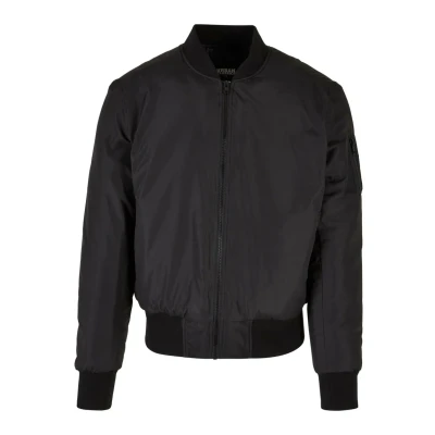 Obrázek Urban Classics Basic Bomber bunda, Muži, Velikost: 3XL, Black