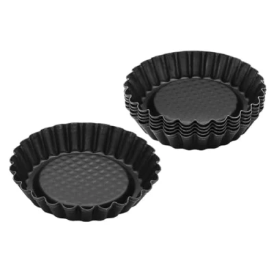 Obrázek Zenker Z6531 6531 formičky na dortíky 6 kusů, Ø 10 cm, černá metalická