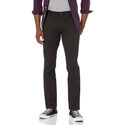 Obrázek Amazon Essentials Herren Chinohose, Komfortabler, Gewaschener Stretch, Skinny Passform (Früher Goodthreads), Schwarz, 34W / 34L