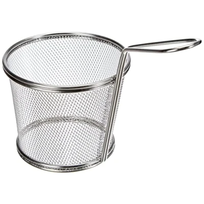 Obrázek LACOR Frittierkorb rund, Edelstahl, Grau, 12 cm