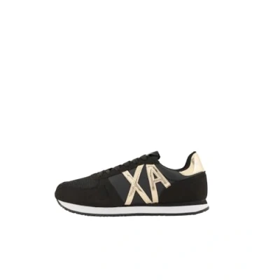 Obrázek Armani Exchange Tenisky, Ženy, Velikost: 36, Black/light gold boty