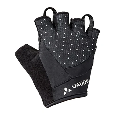 Obrázek VAUDE dámské Advanced Gloves II krátké prsty, černé, 9, 413770100900