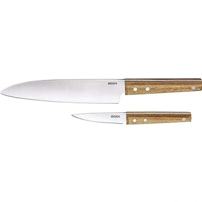 Obrázek Beka 13970944 Nomad Messerset Kochmesser und Gemüsemesser, Edelstahl