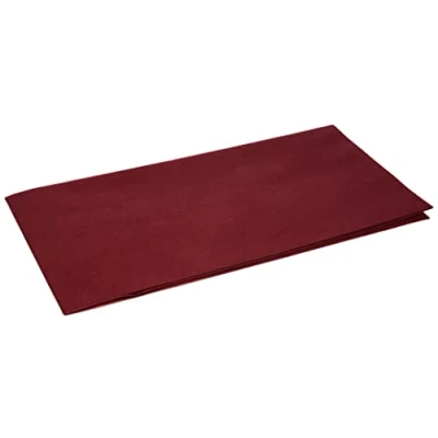 Obrázek Papstar, 20 středových víček, látkový podobný, vliesový &quot;soft selection&quot; 80 cm x bordeaux, #82329