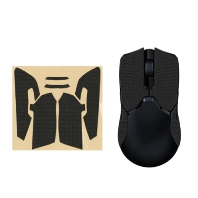 Obrázek kwmobile Gaming Maus Grip Tape kompatibilní s myší Razer Viper Ultimate Protiskluzová rukojeť pro PC myš černá
